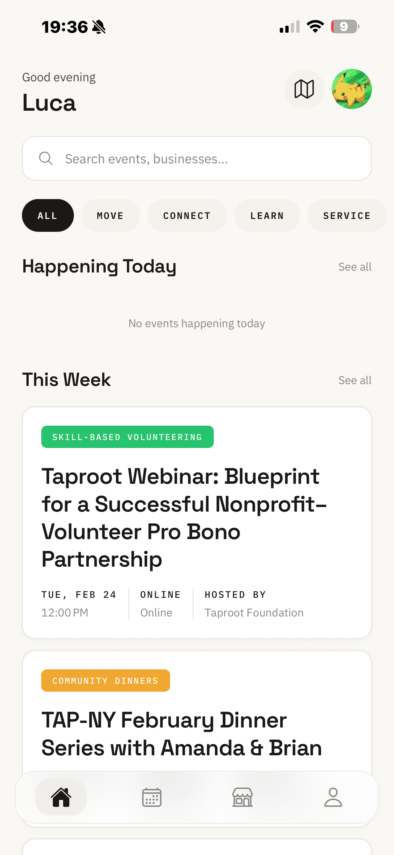 Home - Discover curated community events in NYC